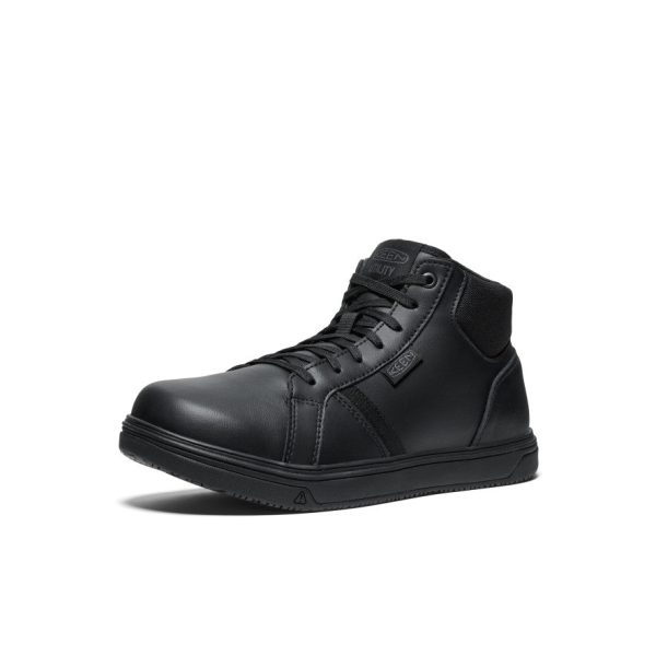 Men's PTC Kenton Mid Work Shoe (Soft Toe) | Black/Black