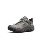 Women's Targhee IV Wide Waterproof Hiking Shoe  |  Alloy/Granite Green