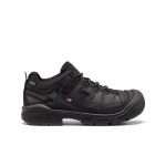Men's Targhee IV Waterproof Work Shoe (Soft Toe) | Black/Black